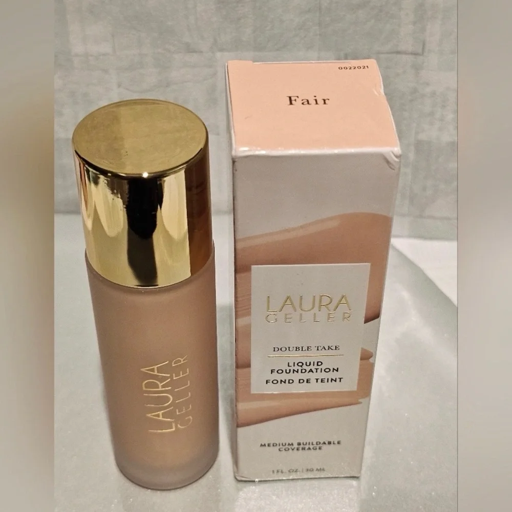 Laura Geller Double Take Liquid Foundation - Fair